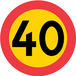 Definition av väg, körbana, körfält och vägren.