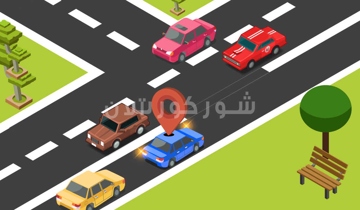 Definition av väg, körbana, körfält och vägren.