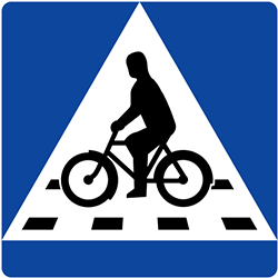 Definition av väg, körbana, körfält och vägren.